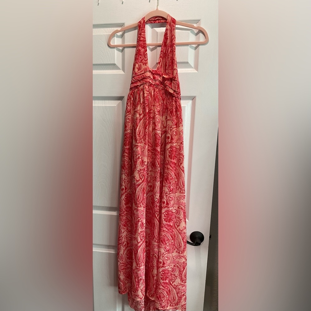 Shen Floral Halter Dress